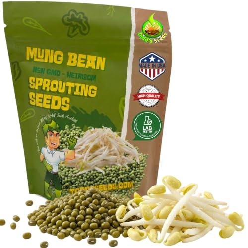 Mung beans for sprouting lb - sprouting,, 5
